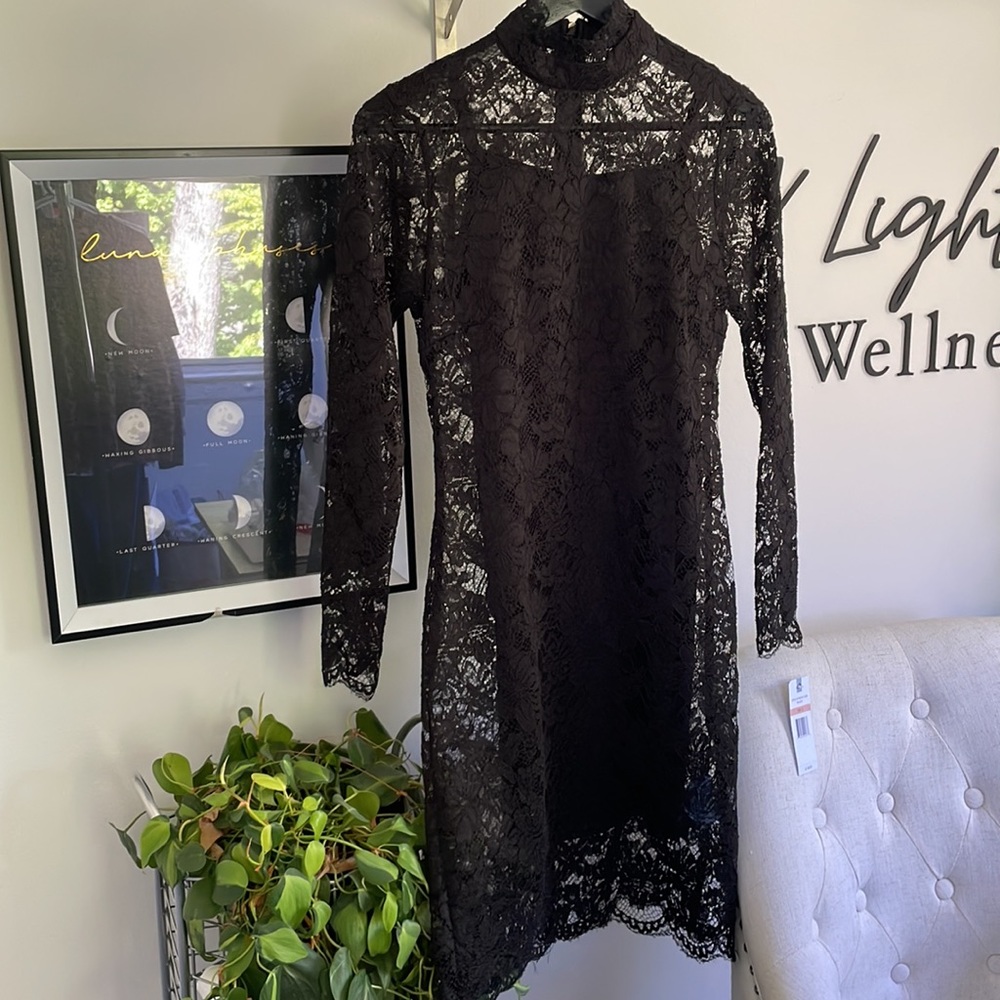 Black Lace Dress NWT